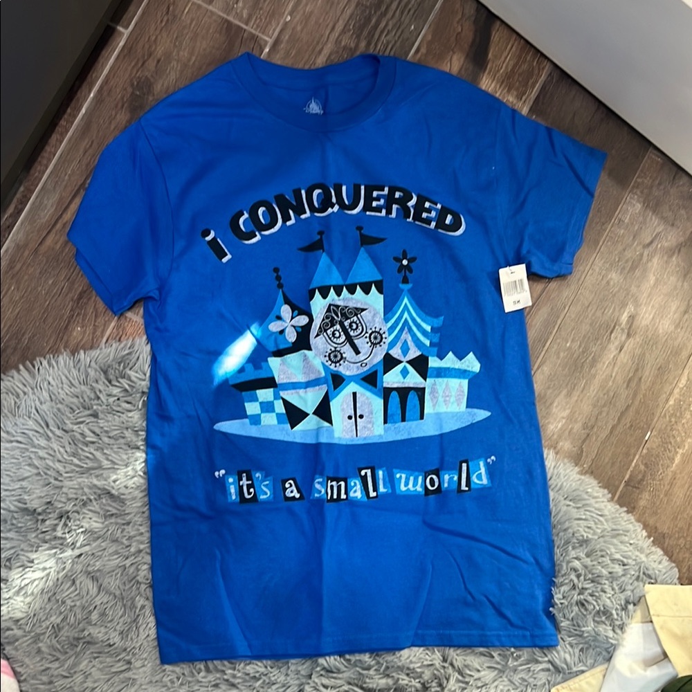 “It’s a small world” Disney tee